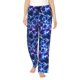 thumbnail image 1 of Balery Blue Lightning1 Pantalones de pijama para mujer, pijamas ultraligeros, pantalones de estar por casa-Medium, 1 of 6