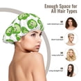 thumbnail image 6 of bright cabbage cute eyes funny Silk Bonnet for Sleeping Women Men, Adjustable Elastic Satin Bonnet Bonnet for Sleeping, Soft Similar Silk Curly Cuteness Hair Bonnet for Sleeping, 6 of 7
