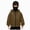 Coffee, variant on Toddler Fleece Jacket Full Zip Polar Fleece Track Jacket With Pockets for Kids Warm Layering Outerwear(4-5 Years,Red)