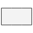 thumbnail image 4 of Portable Projector Screen, Foldable Washable No Crease Polyester Movie Screen, Front Rear Projection, Indoor Outdoor Home Theater Camping, 4 of 7