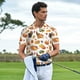 thumbnail image 3 of Fotbe Thanksgiving Turkeys 1 Camiseta Polo de Golf para Hombre con Estampado – Camisa Deportiva Transpirable con Cuello Abotonado-X-Large, 3 of 6