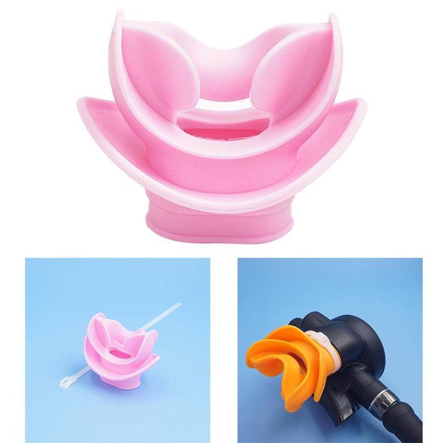 tredstone Embout pour Régulateurs de Plongée sous-Marine & Tubas Rose
