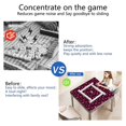 thumbnail image 5 of Decorative Floral Mahjong Playing Mat, Large 31.5x31.5 Inch Rubber Surface with Non-Skid Backing for Secure & Quiet Tile and Card Games, 5 of 7