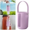 thumbnail image 5 of Yucurem Cup Protective Sleeve Reusable Water Bottle Boot for 40oz Water Bottles for Sports (Purple), 5 of 10
