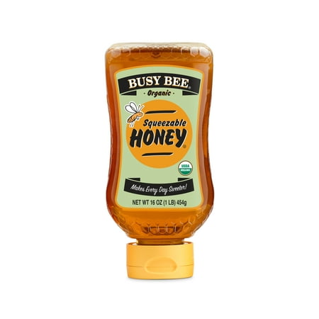 Busy Bee Organic Honey, 16 oz (Best Way To Get Rid Of Honey Bees)