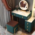 thumbnail image 4 of Bedroom Vanity Dressers Mirror Lights Computer Console Dresser Storage Organizer Drawers Cajoneras Dormitorio Home Furniture My Lux Decor Round, 4 of 9