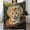 Cute cat 30"x40" 1, variant on GXFC daisies barn door donkey, winter sofa dormitory home decoration, must-have travel product. Size is 30x40 inches.