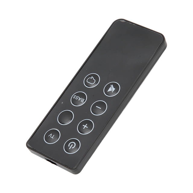 Reemplazo de control remoto de la Barra de Sonido, Control remoto de Reemplazo Botones Grandes Resistencia Al DESGASTO Diseño Ergonímico ABS Multifunciód Para 410376 PARA 431974