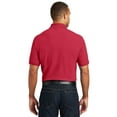 thumbnail image 2 of Port Authority Tall Core Classic Pique Polo-4XLT (Rich Red), 2 of 6