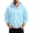 A Sky Blue, variant on Fleece Full Zip Hoodie Sweatshirt Men's Solid Color Oversized Hoodie Sweatshirts With Kangaroo Pocket Coffee Xxxl
