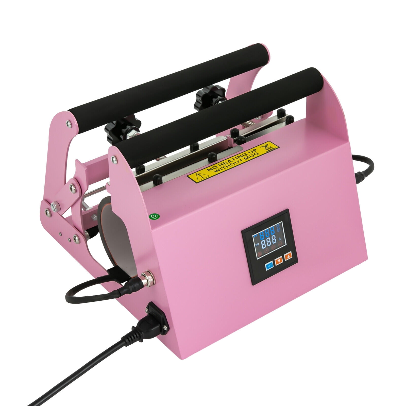 Miumaeov 110V Mug Heat Press Machine Tumbler Heat Press Pink/ Purple/Blue/ Green 40oz Cup