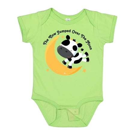 

Inktastic Cow Jumped over the Moon Gift Baby Boy or Baby Girl Bodysuit