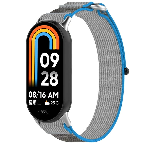 Compatible with Xiaomi Mi Band 8/8 NFC Watch Bands Women Men, Woven Nylon Quick Release Replacement Band Straps Wristbands Accessories Bracelet Fit for Xiaomi Mi Band 8/8 NFC Smart Watch