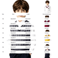 thumbnail image 4 of KAUOD School Uniform Sweaters for Boy Girl Striped V Neck Sweater Vest Y2K Sleeveless Cute Knitted Top Back to School Pullover, 4 of 6