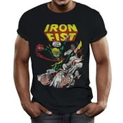Iron Fist Classic Cover 30 Single T-Shirt-Men's Large