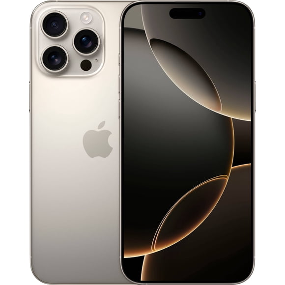 Refurbished Apple iPhone 16 Pro Max A3084 - eSIM ONLY - (Fully Unlocked) 1TB Natural Titanium (Grade A)