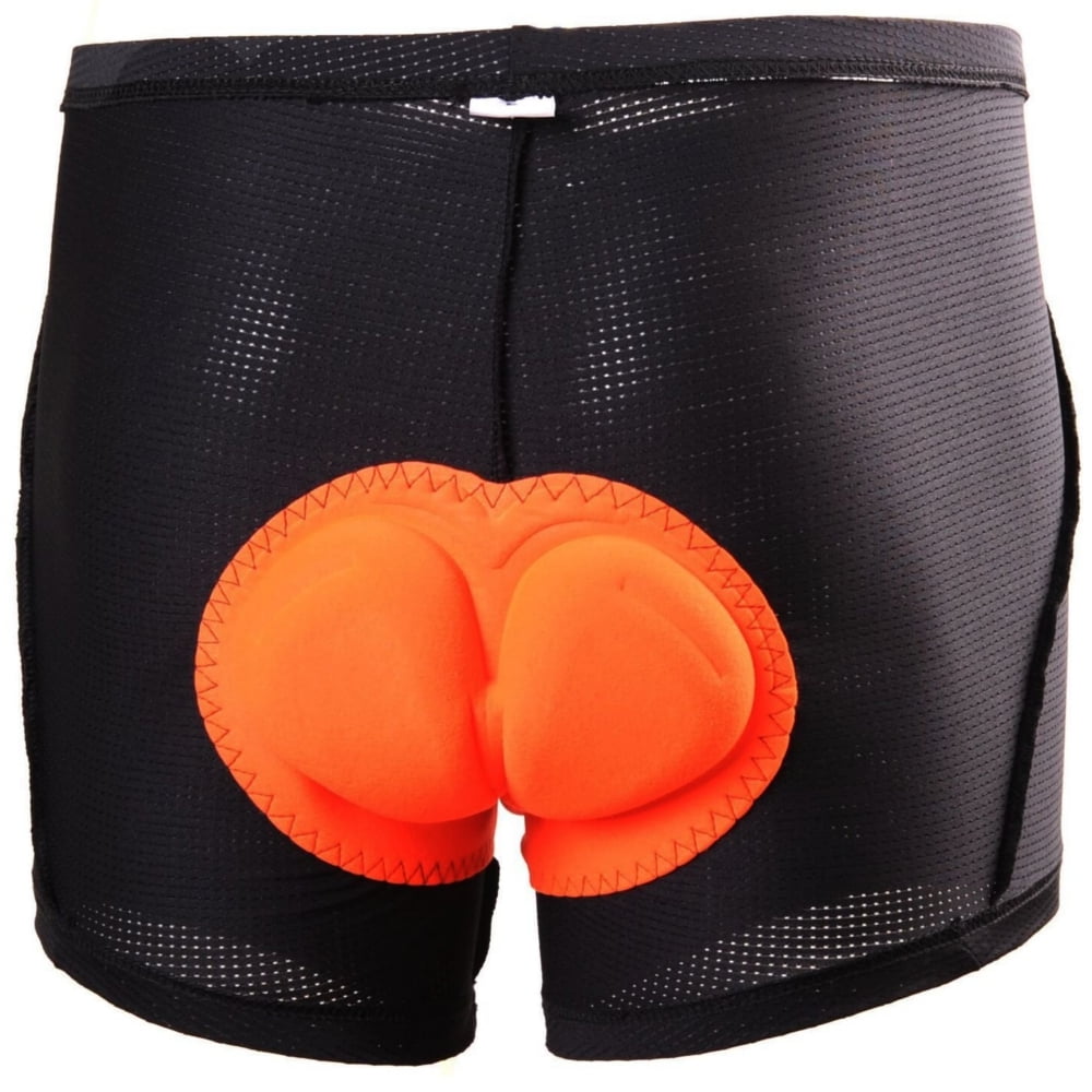 Premium New Cycling Shorts Men's 3D Padded Bicycle Bike Shorts Underwear with Anti-Slip Leg Grips S M by Vitazone