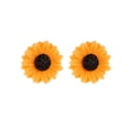 thumbnail image 2 of Sol Flor Girasol Amarillo Flor grande Verano Fresco Salvaje Pendientes exagerados Wmkox8yii  fajkfhkj5221, 2 of 6