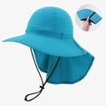 thumbnail image 6 of Gyujnb Lightweight Breathable Mesh Sun Hat Hat with Detachable Neck for Outdoor Activities, 6 of 7
