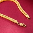 thumbnail image 6 of SSKFHGI Hot Golden Bracelet Men Jewelry Trendy Cuban Chain Bracelets, 6 of 8
