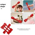 thumbnail image 3 of WRITWAA 4 Pcs Haltères Rouges en Bois pour Entraînement à Domicile Design Ergonomique Durable et Sûr, 3 of 8