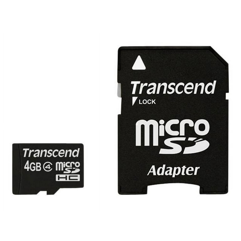 Jennov TS4054 T-series SDカード32GB内蔵 Transcend TS4GUSDHC4 4 GB Class 4 microSDHC - Walmart.com
