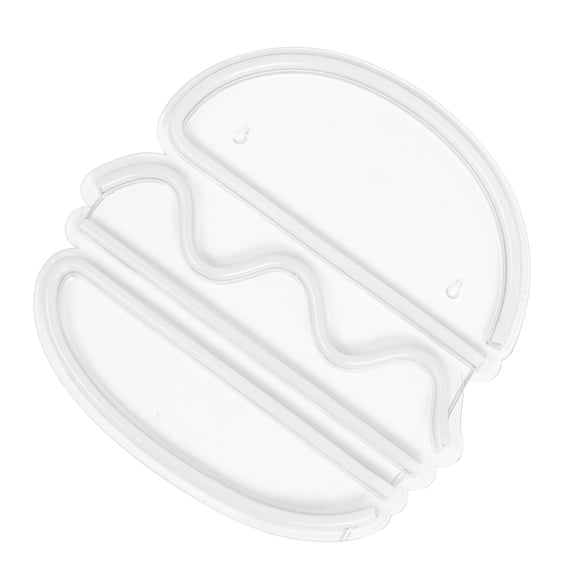 LABSERRON Usb Powered Led Modeling Light Burger Shape Neon Sign For Kids Families Night Light 1Pcs 11.4X11.4X0.6In