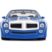 Big Time Muscle Chevron 1:24 1972 Pontiac Firebird Die-Cast Car, Toys for Kids and AdultsBlue(Selections May Vary)
