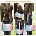 thumbnail image 4 of FORMRS Womens Shoulder Bag with Chain Strap Clutch Purse Cute Tote Handbag, Light Pink Gradient, 4 of 7