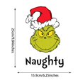thumbnail image 2 of Christmas Decorations Clearance!! Thermal Transfer Green Heat Transfer Printing Heat Transfer, 2 of 2