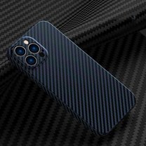 Dteck Designed for iPhone 14 Pro,Shockproof Carbon Fiber PC Case [Compatible with Magsafe], Ultra Touch Feel Minimalist [Military Grade Drop Protection] Protective, Blue