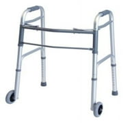 Lumex 716370A-2 Everyday Dual Release Walker with 5" Wheels, Junior (Pack of 2)