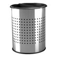 thumbnail image 1 of Commercial Zone 3.2 Gallon InnRoom Trash Can and Waste Container, Silver, 1 of 2