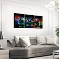 thumbnail image 3 of Erosebridal Youth Video Game Paintings Wall Decor Bedroom, Gamer Gaming Wall Hanging Decor Kitchen, Neon Gamepad Wall Decor for Living Room Set, Luxury Living Room Decoration, 3 of 5