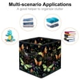 thumbnail image 2 of Fireflies Foldable Cube Organizer with Handle, 10.8"x10.5"x10.6", Large Capacity Storage Bins Organizer Bins Toy Box, 2 of 6
