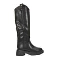 thumbnail image 3 of XY London Womens Saffira Faux Fur Lined Knee-High Riding Boots, 3 of 5