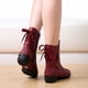thumbnail image 5 of Botas de baile de cuero de moda para mujer, zapatos de baile modernos de salón, zapatos de baile de Salsa Bachata de suela suave para niñas negras, 5 of 5