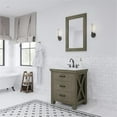 thumbnail image 2 of Water Creation Aberdeen 30" Solid Hardwood Single Bathroom Vanity in Gray/Bronze, 2 of 6