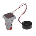 thumbnail image 3 of 1x 22mm 0-100A Amp Ammeter Ammeter Ammeter Tester Mini LED Digital Display Red, 3 of 8