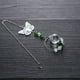 thumbnail image 3 of Araña Suncatcher bola de cristal prismas colgante mariposa ventana prismas para ventanas, plantas, boda, 3 of 5