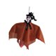 thumbnail image 4 of Fantasma colgante de Halloween para recuerdos de fiesta con temática de terror en casa embrujada y jardín. Naranja, 4 of 9