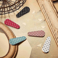 thumbnail image 2 of 18 Pieces Embroidery Scissors Sheath Polka Dot Scissors Protective Cover Scissors Leather Sheath for Scissors Protection, 2 of 5