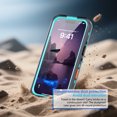 thumbnail image 6 of Dteck for Apple iPhone 17 Case IP68 Waterproof, Magnetic Clear Water Proof Built-in Screen Protector Shockproof Dustproof Snowproof Full Body Rugged Underwater Phone Case, Grassblue, 6 of 9