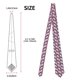thumbnail image 2 of Balery Peonies Corbata Clásica de Seda para Hombre, Corbata Tejida Jacquard, Corbatas Formales para Negocios y Bodas, 2 of 7