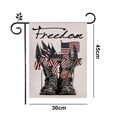 thumbnail image 2 of Bandera americana Ancla Bandera de jardín Vertical Doble cara Memorial Day Banner Jardín Decoración al aire libre Jormftte CPB-US-DYP75-10, 2 of 5