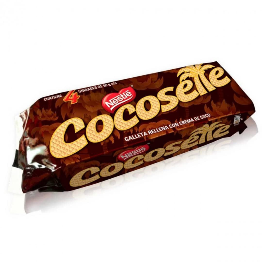 Venezuela Snacks Sweet Snacks and Candy Assorted Cookies Pack (Cocosette, Susy, Samba Wafers Cookies Variety Pack)