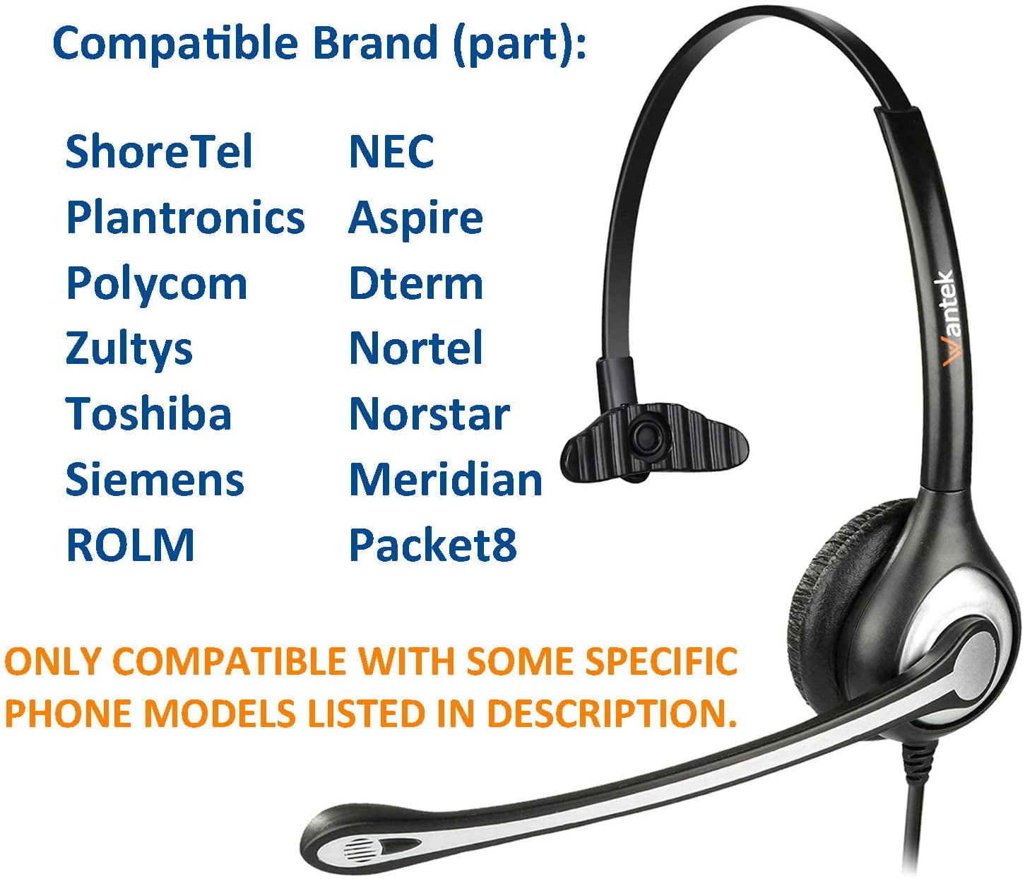 wantek a600 headset