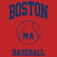 thumbnail image 6 of Boston Classic Baseball Arch Basic Cotton T-Shirt - Medium - Red, 6 of 6