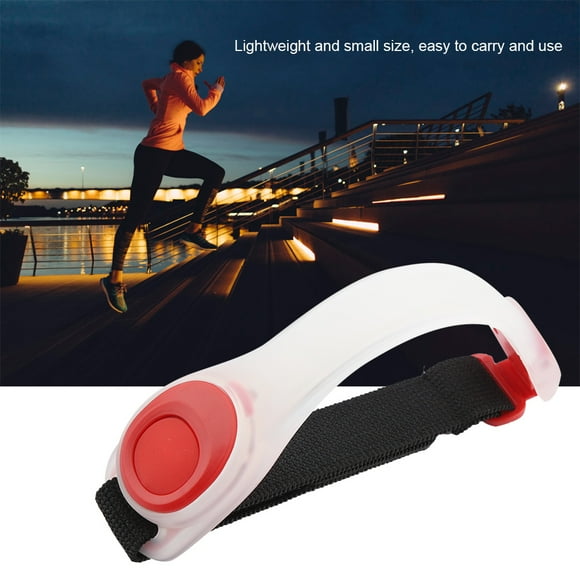 Lightweight Silica Gel LED Light Night Safety Lamp for Outdoor Sports Running Cycling Red