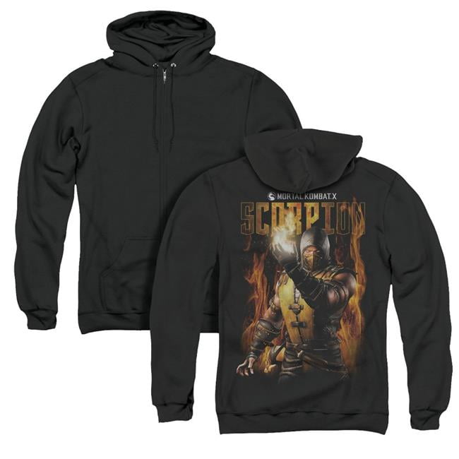 mortal kombat zip up hoodie